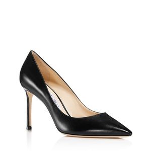 Jimmy Choo Women's Romy 85 Pointed-Toe Pumps